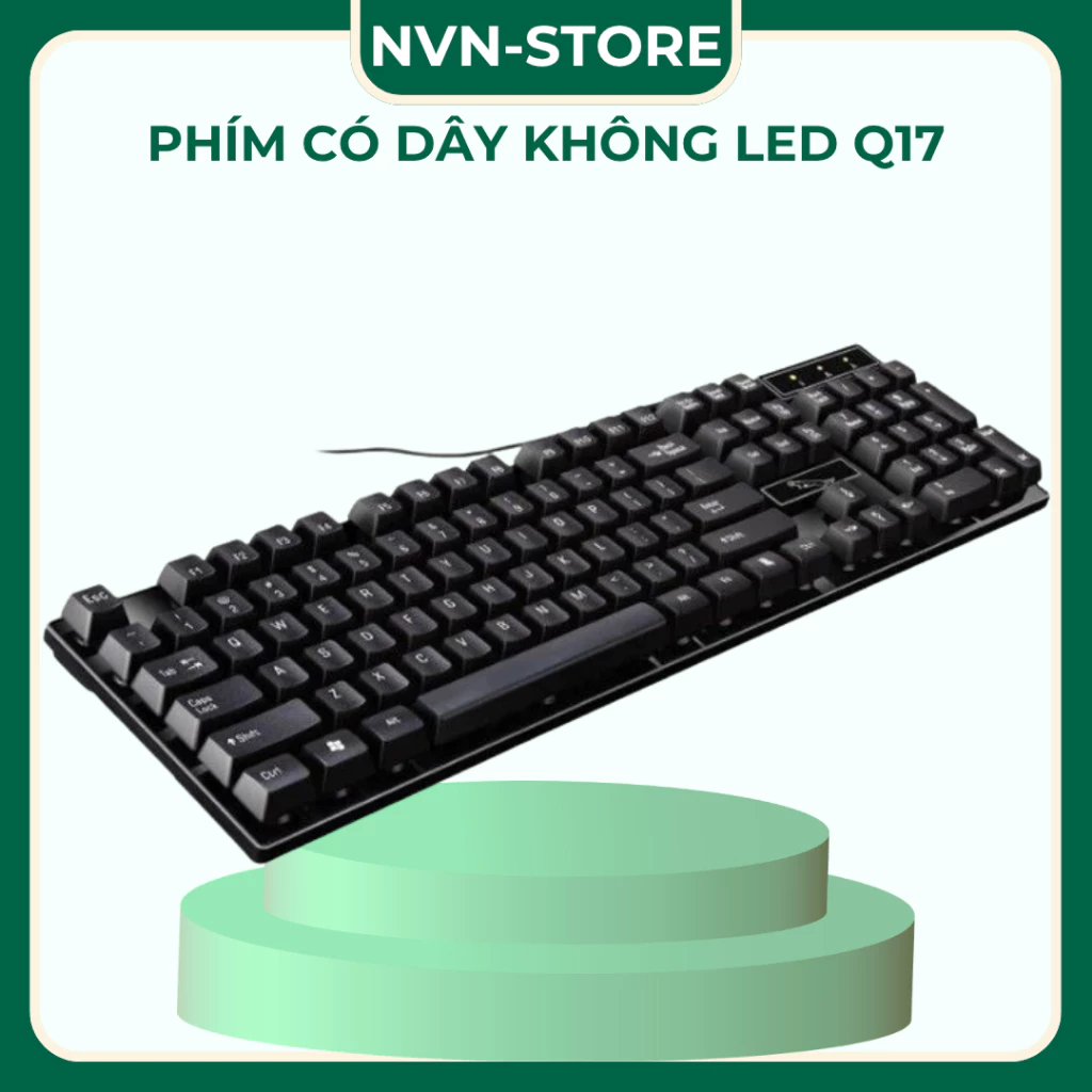 Bàn phím Q17 giả cơ game dụng + Tặng Lót Logitech