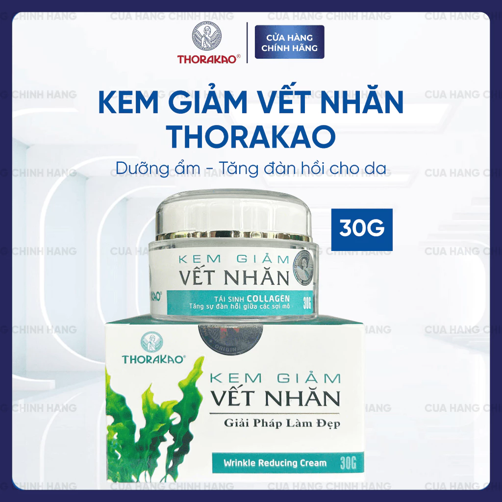 Kem Giảm Nếp Nhăn Thorakao Tái Sinh Collagen 30G
