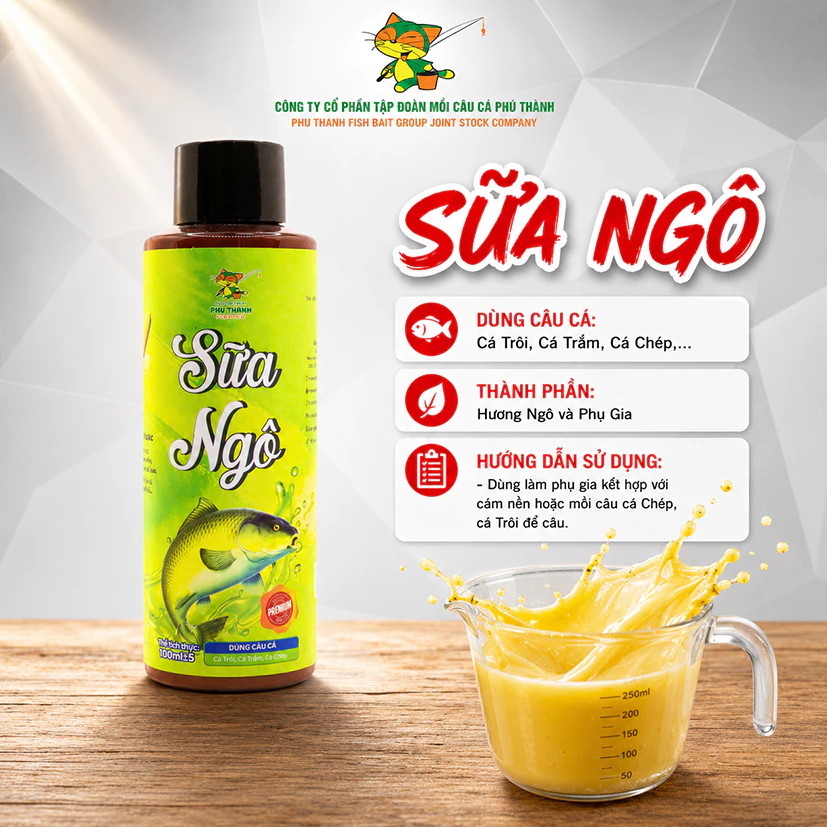 Sữa ngô chính hãng Phú Thành 100ml