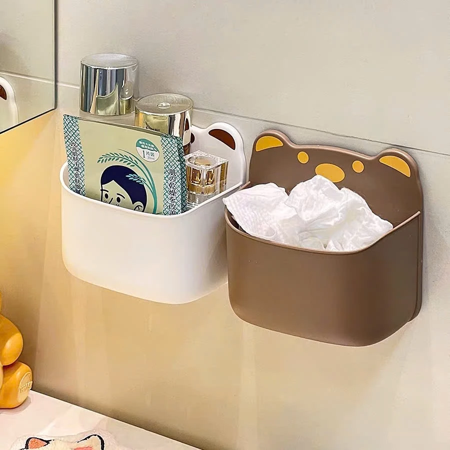Hộp Đựng Đồ treo tường, Giá Đỡ Điều khiển, Kệ đựng Chìa Khóa, Điện Thoại, Mỹ Phẩm, kệ nhà bếp đa năng 0397
