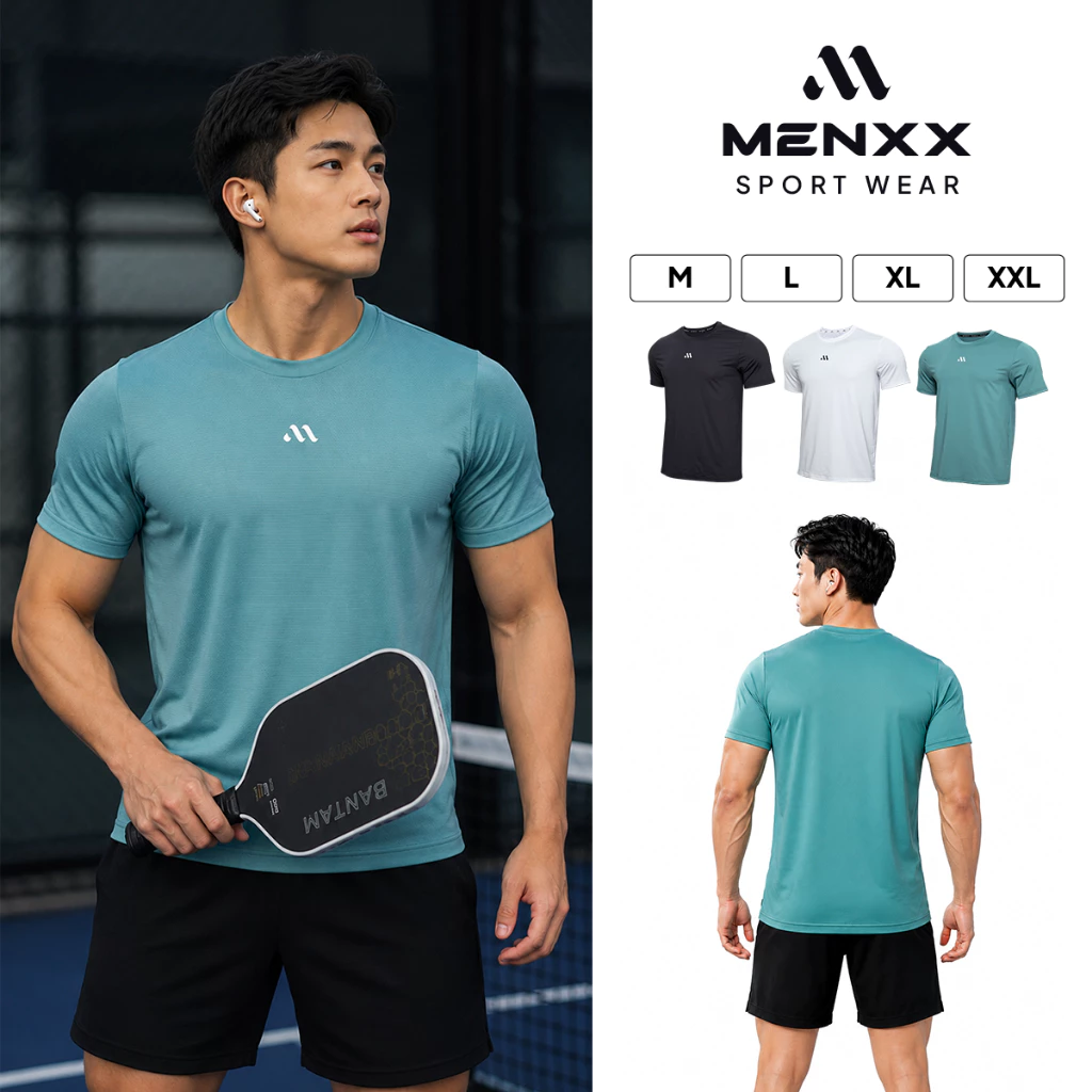 Áo Thể Thao Nam MENXX AO71 Co Giãn 4 Chiều, Thoáng Khí, Nhanh Khô, Gym Pickleball Chạy Bộ Tennis
