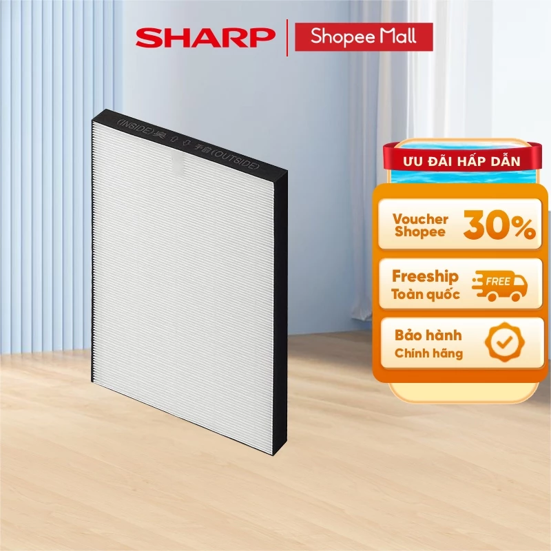 Bộ Lọc Hepa Sharp FZ-F30HFE dành cho FP-F30E, FP-J30E, FP-GM30, FP-JM30, KC-F30EV-W, FP-FE33V-B