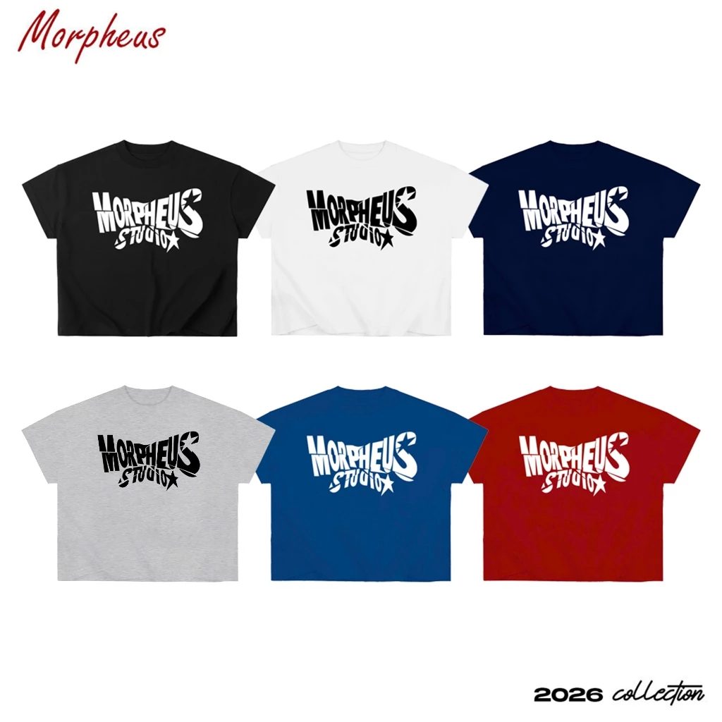 Áo Thun Local Brand Morpheus CRACKED LOGO Form Boxy, Boxy Tee Cotton 260gsm, Áo thun Nam Nữ Unisex Form Boxy Rộng