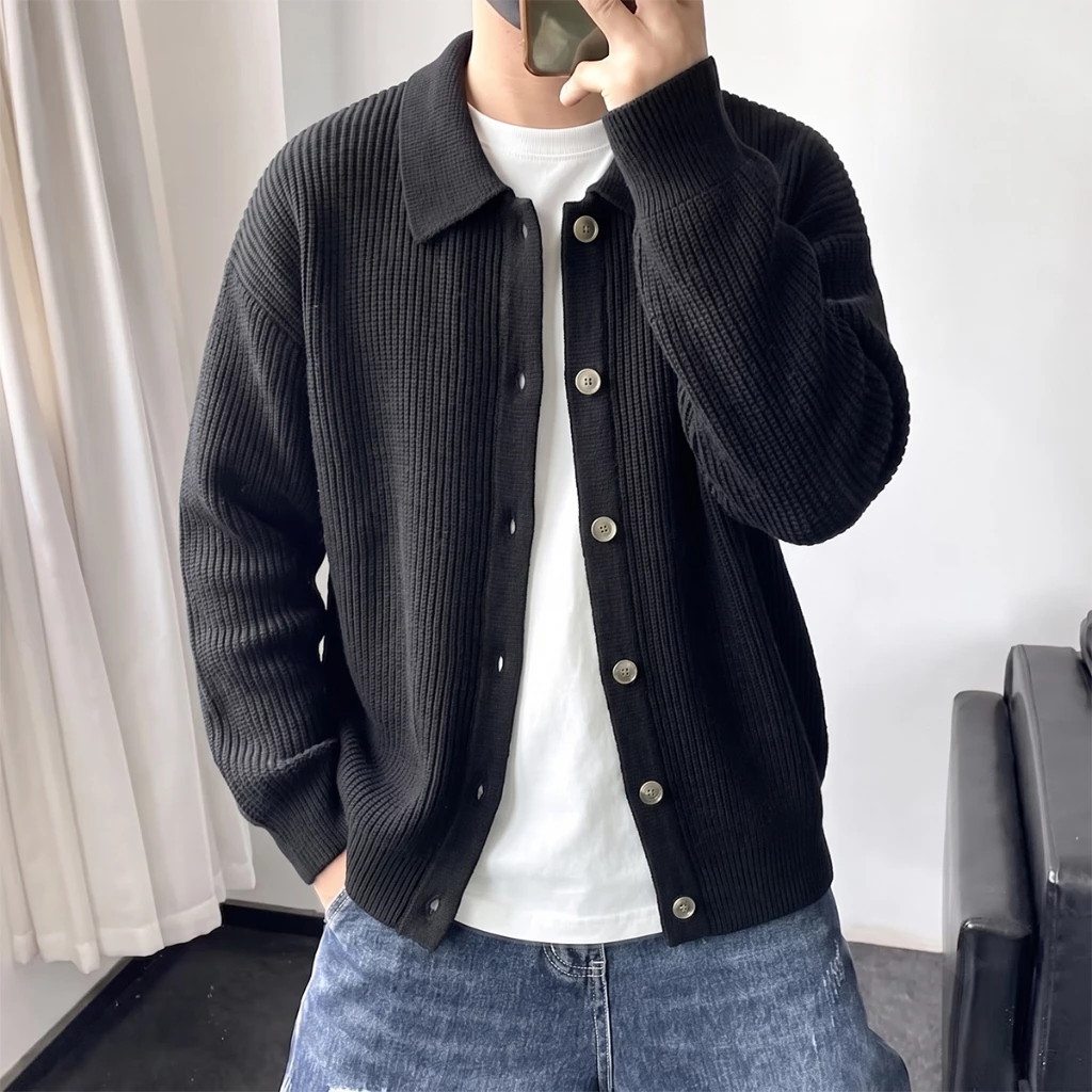 [Sẵn + HỏaTốc] Áo Cardigan Cổ Bẻ, Áo Len Khoác Ngoài, style Hàn Quốc, Lịch Lãm, Công Sở, Cuốn Hút