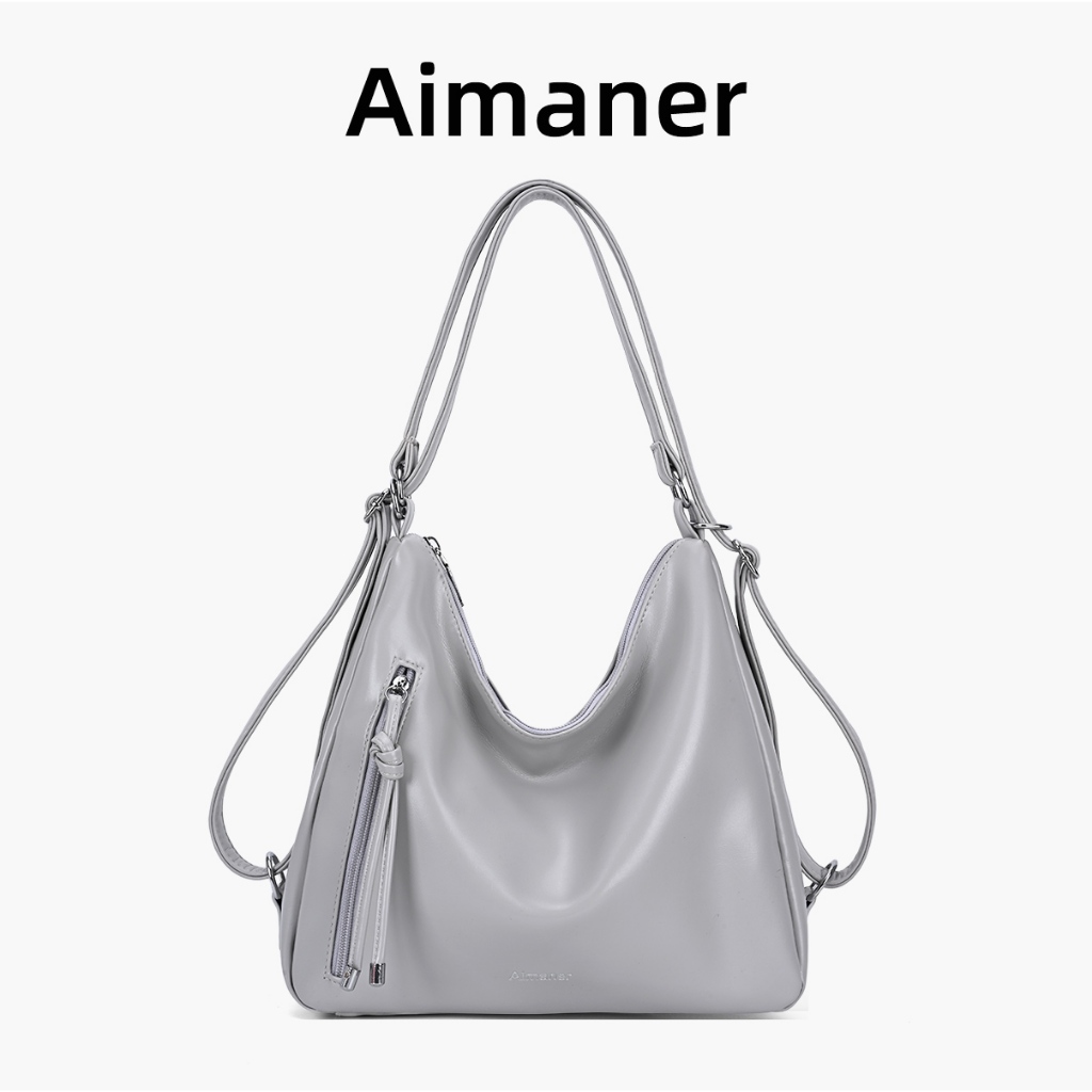 Túi Xách Tote Nữ AIMANE 6604 Da PU Mềm Bóng - Phong Cách Thời Trang Hàn Quốc…