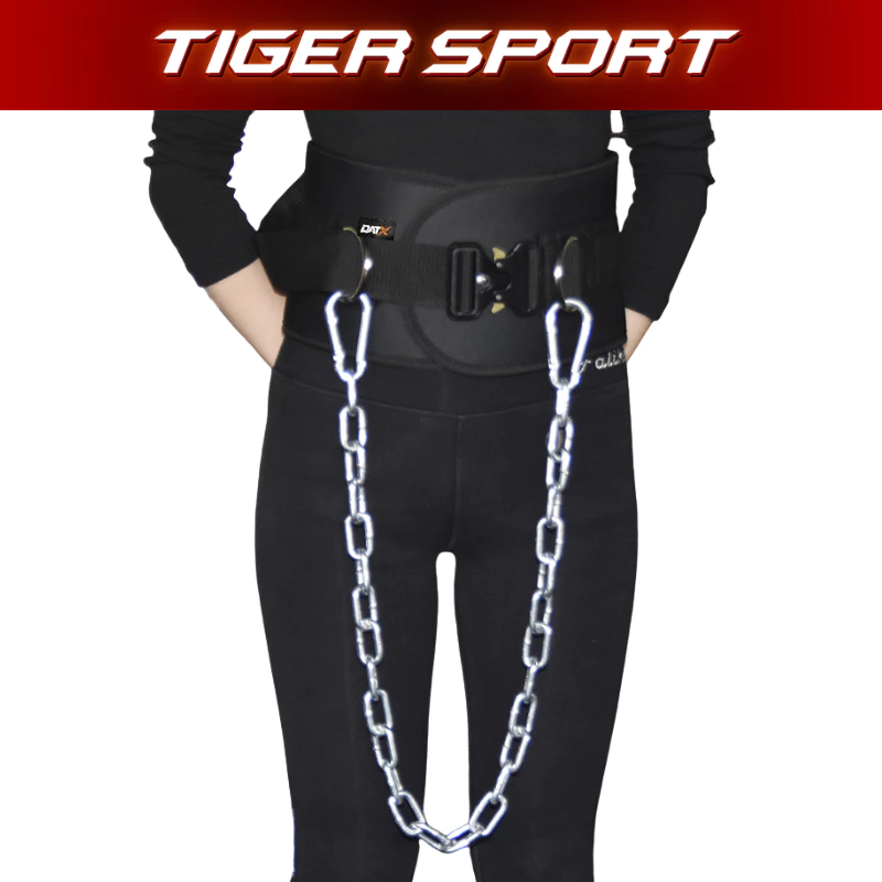 Đai Đeo Tạ Dip Belt Tập Gym DATX DX-922 Có Khoá Kim Loại, Có Xích Móc Tạ ,Tập Xà Đơn ,Xà Kép ,Squat