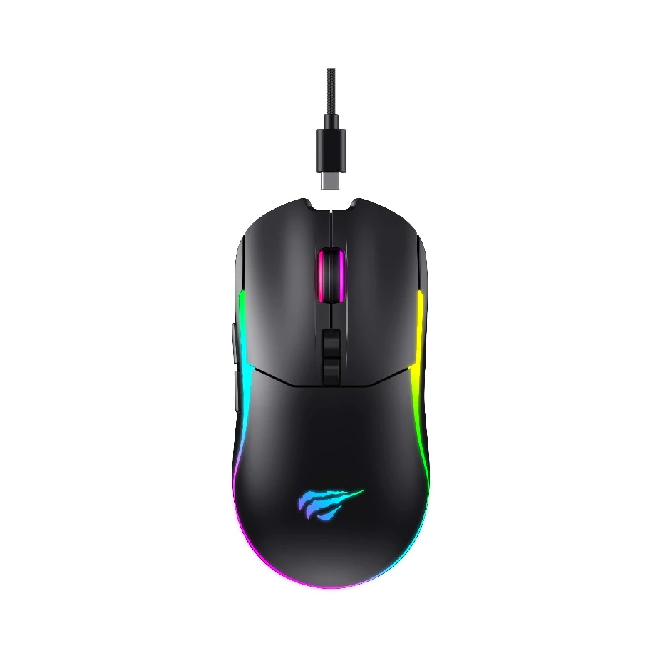 Chuột Gaming Không Dây Havit MS1020WB Led RGB Bluetooth 5.0