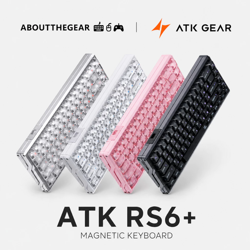 Bàn phím Gaming ATK RS6+ – Rapid Trigger (NEWSEAL-BH 12 THÁNG)
