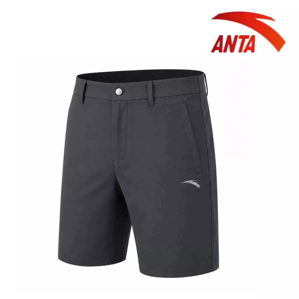 Quần đùi nam ANTA, Quần short nam ANTA chính hãng vải gió thể thao mềm mát co giãn AT_01