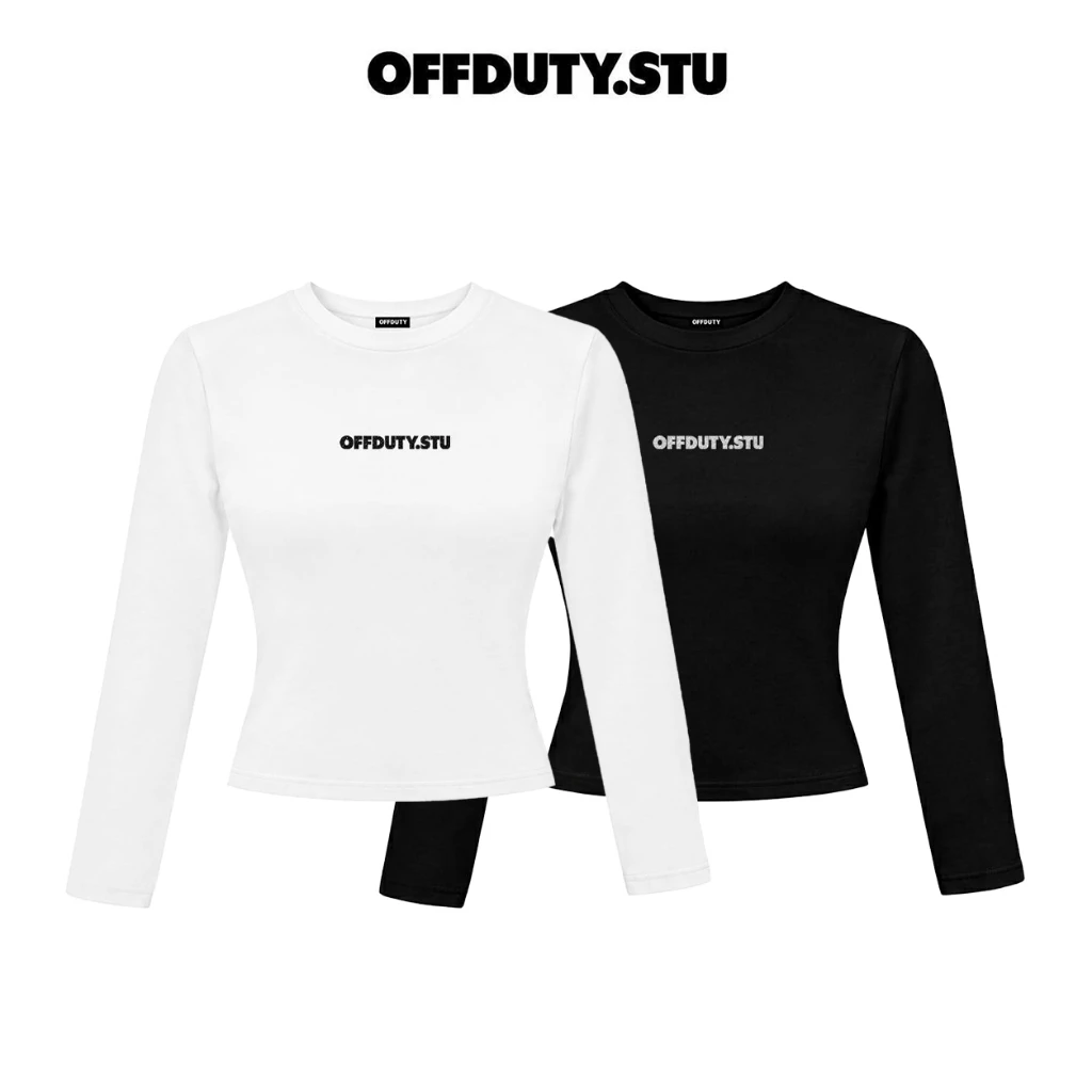 [DEAL Mở Bán] Offduty Tee ôm Body Basic - Áo Thun Baby tee tay dài OFFDUTY.STU
