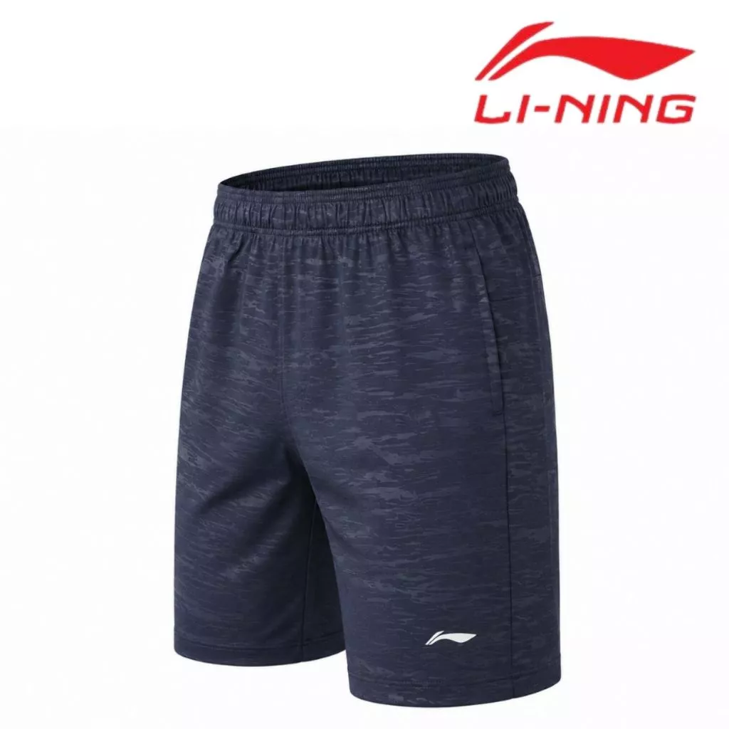 Quần đùi nam Li-Ning JK01, Quần short thể thao nam 7 inch vải gió dày, co giãn [51-85kg]