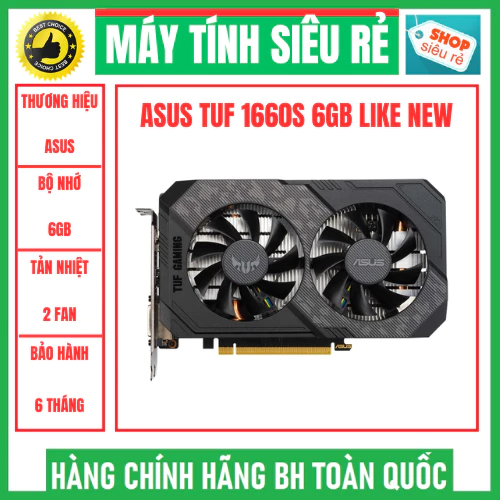Ảnh sản phẩm: GeForce GTX 1660 Super 6GB