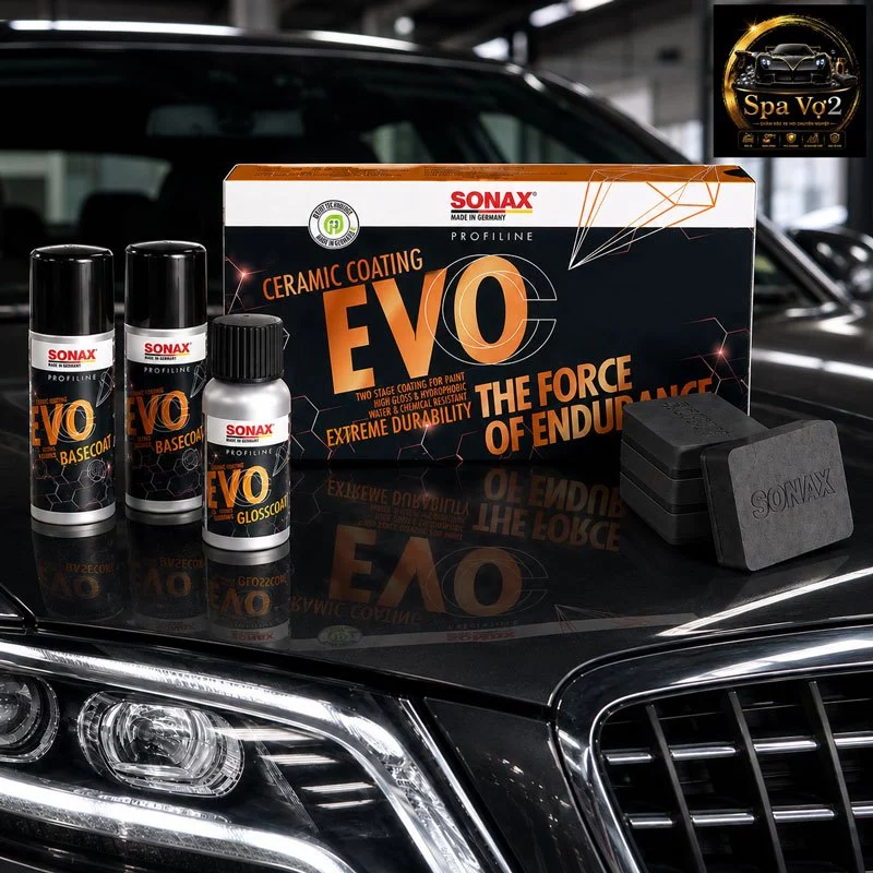 Bộ phủ Ceramic dạng gốm cho xe ô tô - SONAX PROFILINE Ceramic Coating CC Evo 237841