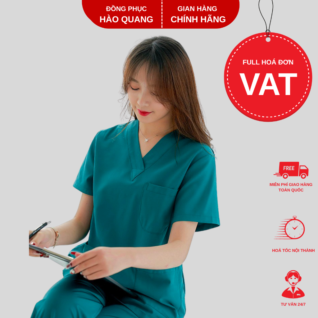 Bộ Scrubs Bác Sĩ, quần áo phòng mổ, đồng phục phẫu thuật, đồng phục spa vải…