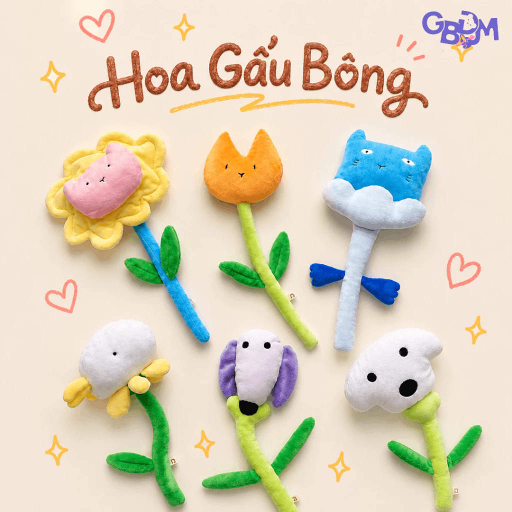 Gấu Bông Đình May Hoa Gấu Bông