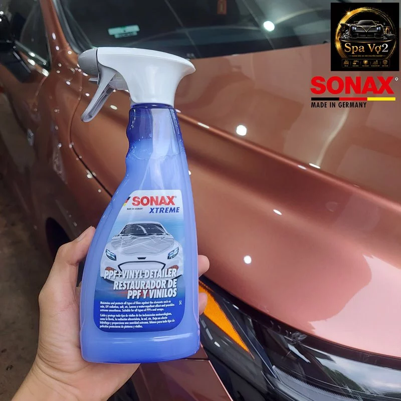 SONAX - Chai xịt bảo dưỡng Xtreme PPF+ Vinyl Detailer 500ml - 398241