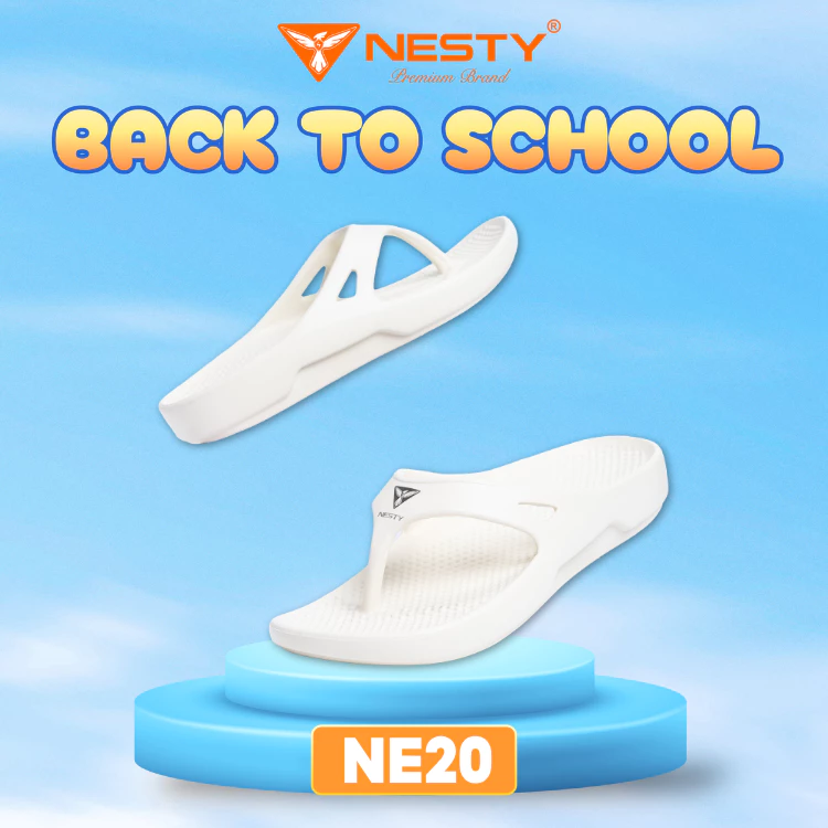 [NE20] Dép Sỏ Ngón Unisex EVA Đúc Nguyên Khối Thương Hiệu NESTY ( KO4 )