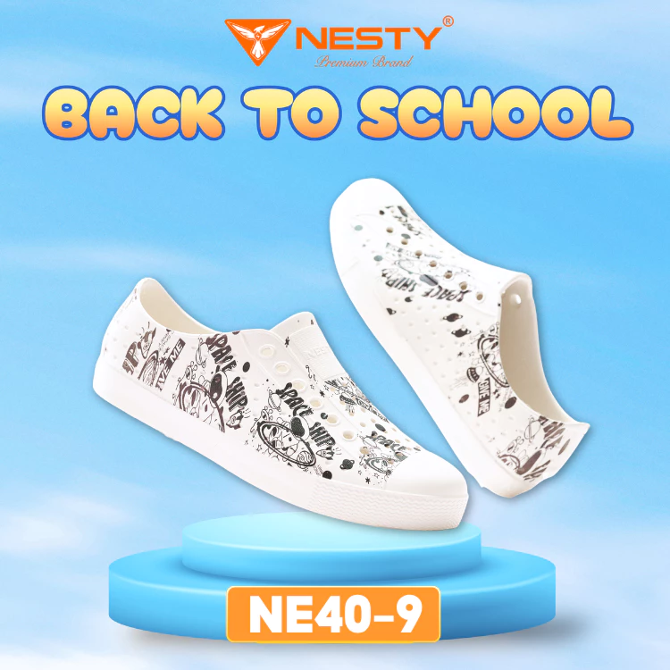 [NE40-9] Giày Sneacker In Họa Tiết Nghệ Thuật Nhãn Hiệu NESTY ( KO1 )