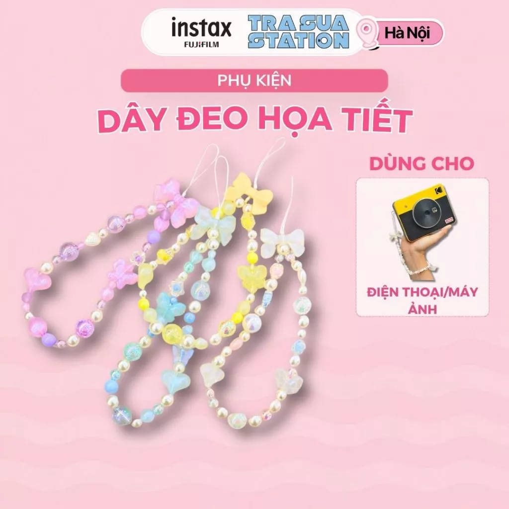 Dây Đeo Tay Phụ Kiện Dành Cho Điện Thoại, Máy Ảnh, Móc Khóa, Túi Xách