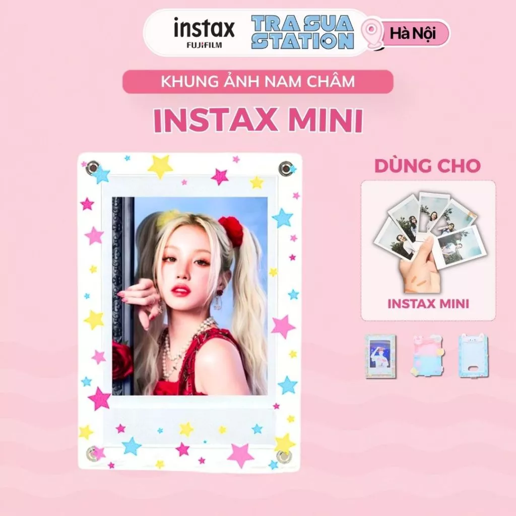 KHUNG ẢNH NAM CHÂM DÀNH CHO FILM INSTAX MINI - KHỔ CHỮ NHẬT KHỔ CARD ATM 6X9