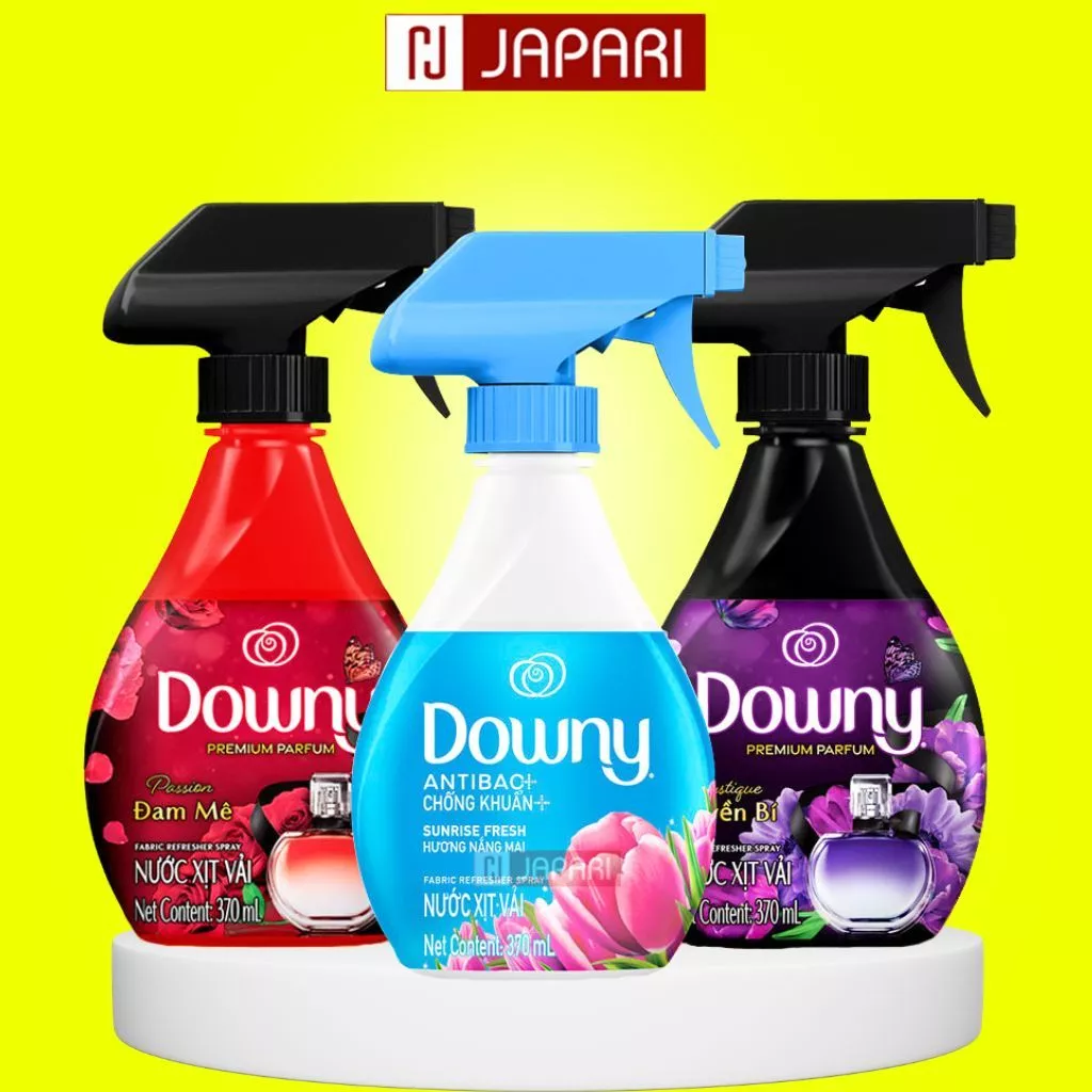 Xịt thơm quần áo Downy Chính Hãng - Nước Xịt Vải Downy Thơm Quần Áo, Giày, Mũ Bảo Hiểm, Chăn Ga Gối Đệm, Ghế Sofa JAPARI