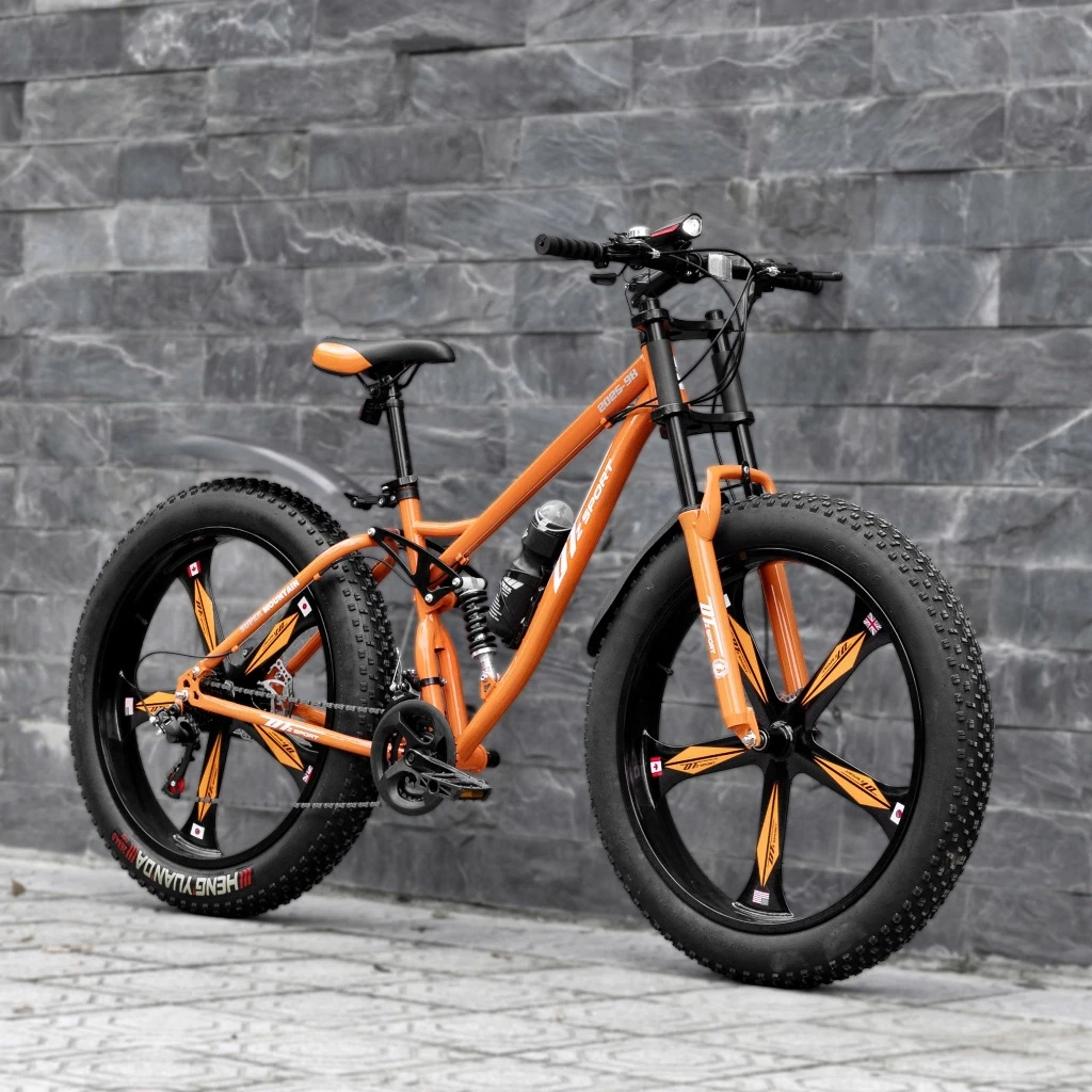 Combo Ưu Đãi DTZ Sport Bánh Béo + Đèn Còi - Xe Đạp Thể Thao Hầm Hố, Phanh Đĩa, Tải Trọng 180kg