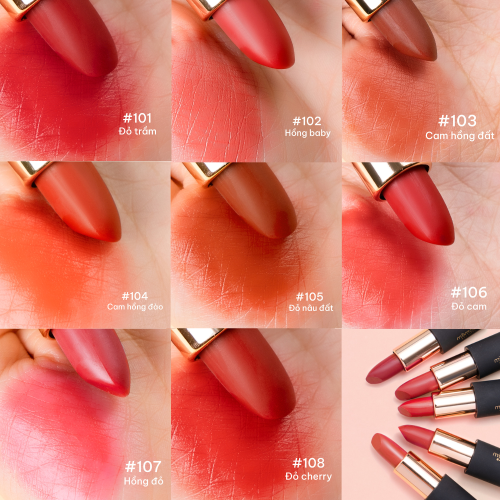 Son Môi Lụa DIễm Cỏ Mềm 4g