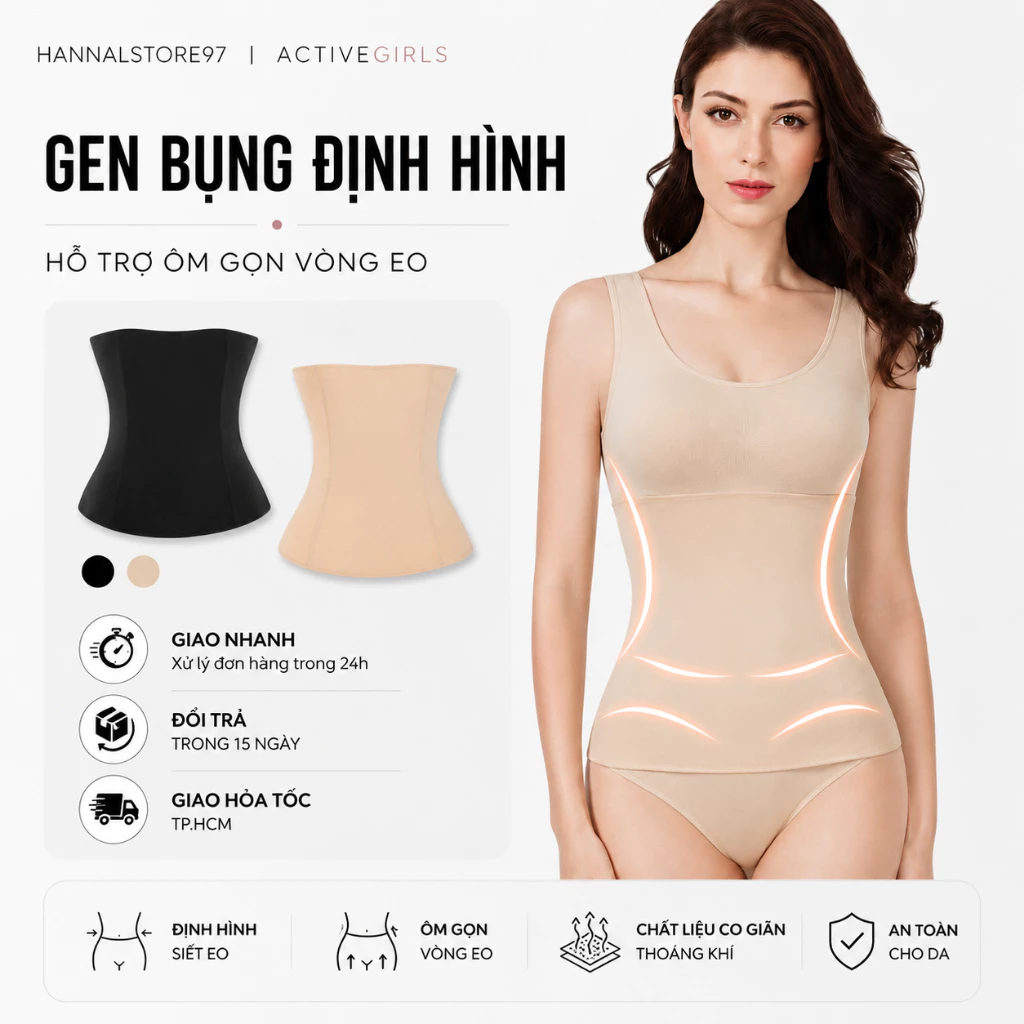 Đai Nịt Bụng Cho Phụ Nữ Sau Sinh Gen Nịt Bụng Thon Gọn Vòng 2 Quần Gen Bụng Chống Cuộn Cao Cấp Thoáng Khí -LT03