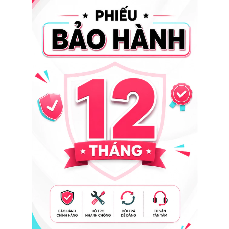 (Phiếu bảo hành 12 tháng) Bàn ủi hãy liên hệ shop bảo hành