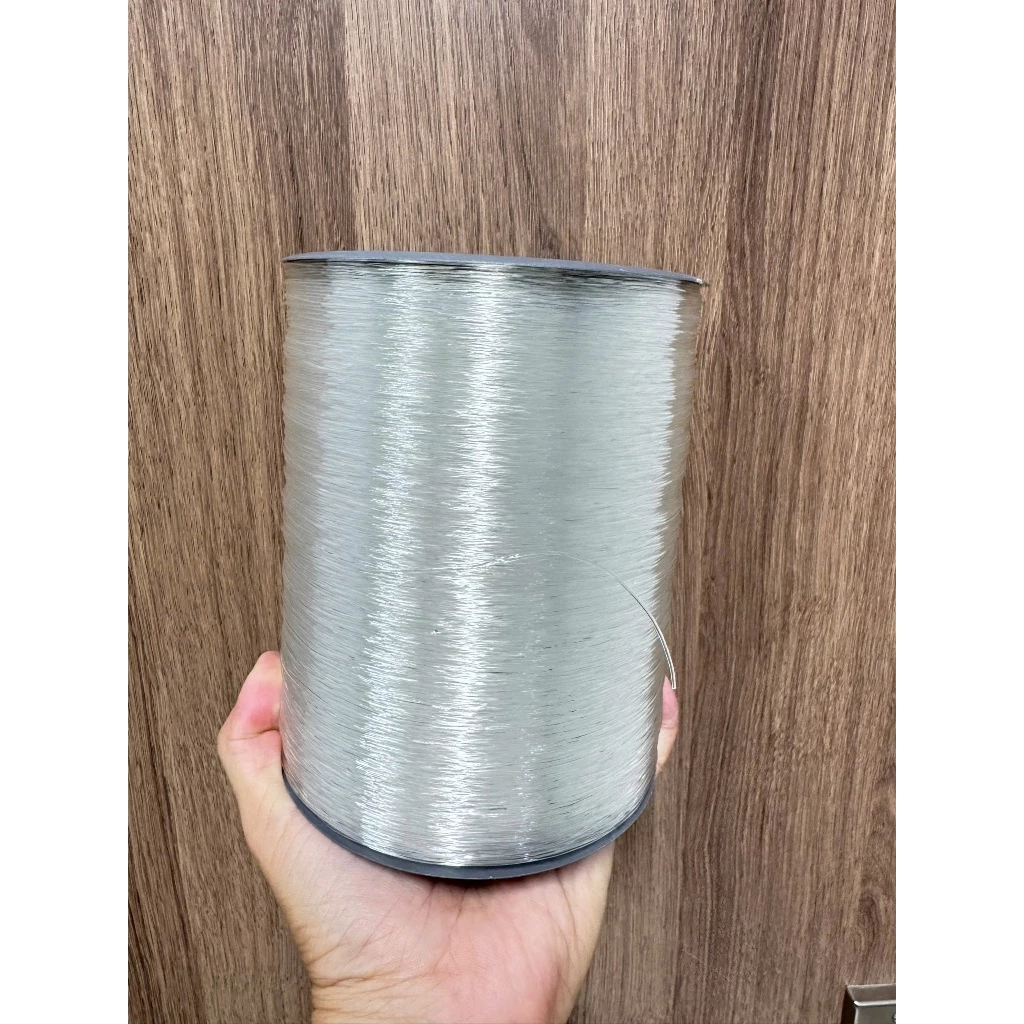 Cuộn dây cước co giãn trong suốt độ dài 1000m dùng để xỏ hạt, xỏ chuỗi, làm đồ thủ công