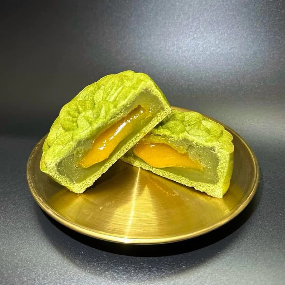 Bánh Trung Thu Matcha Lava Hoàng Kim 160gr
