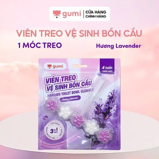 Viên Treo Vệ Sinh Bồn Cầu GUMI 50G Hương Lavender – Làm Sạch, Khử Mùi, Tạo Hương Thơm