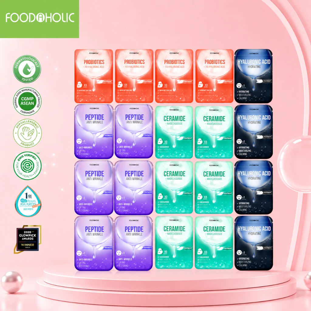Combo 20 Mặt Nạ Treatment Foodaholic 23g/miếngx20