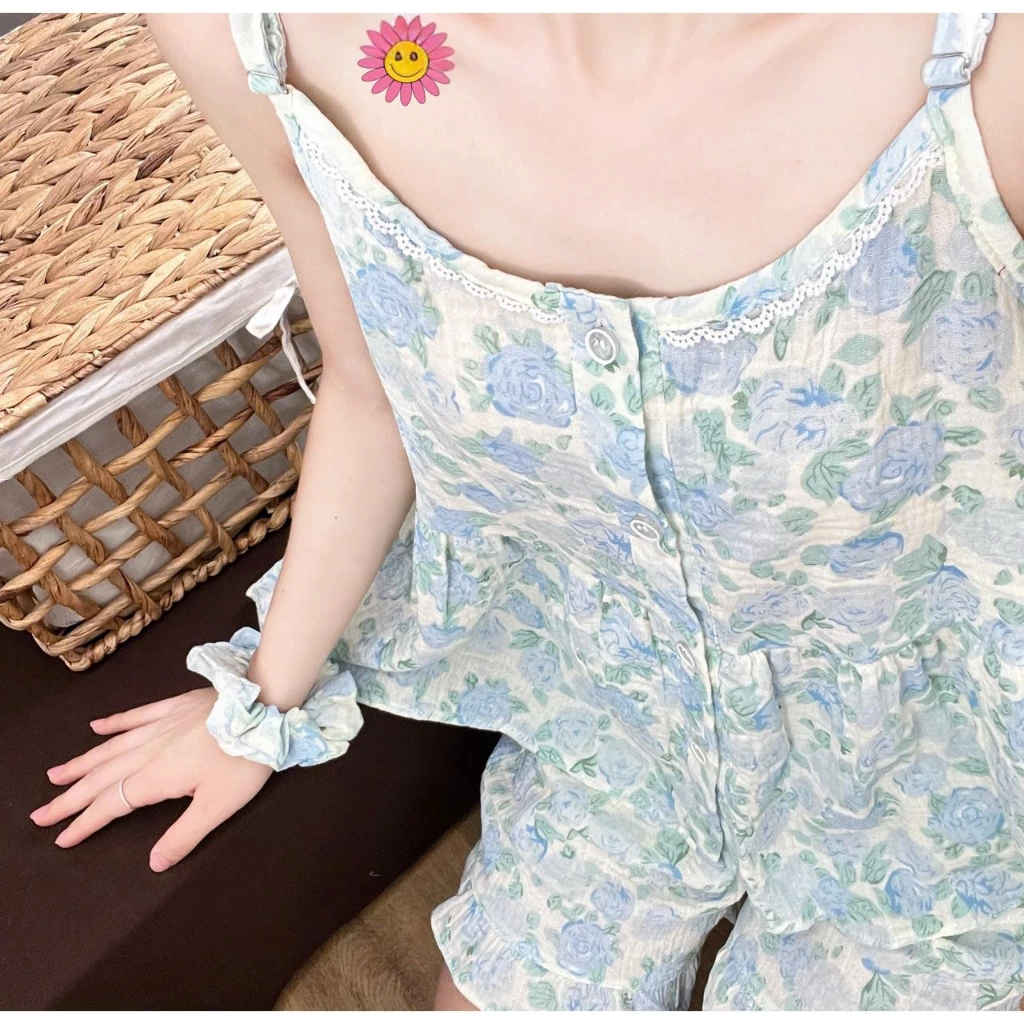 [SIZE NHỎ] 2 dây QUẦN ĐÙI chất liệu Xô Muslin mềm mịn, thoáng mát, hoạ tiết dễ thương