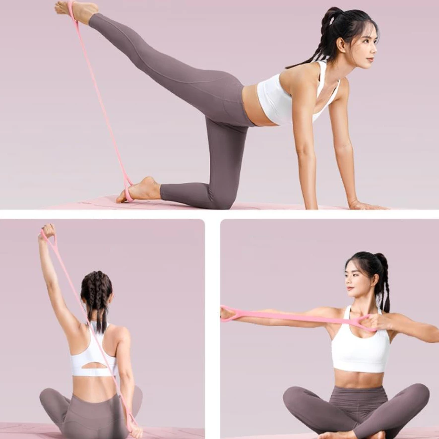 Dây Kéo Kháng Lực Tập Gym Dây Đàn Hồi Tập Tay Vai Dây Kháng Lực Tập Gym Dành Cho Nam Nữ
