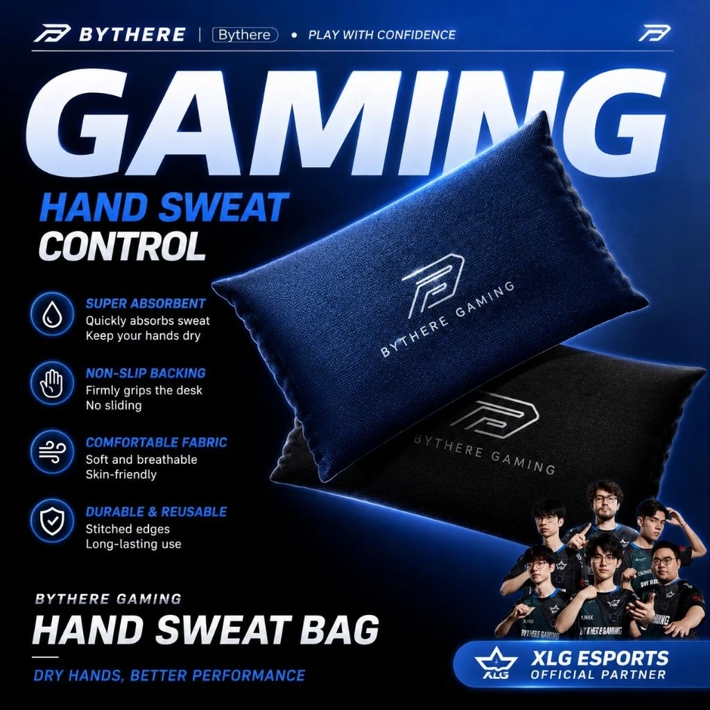 🔥[HỎA TỐC] HAND SWEAT BAG BYTHERE – TÚI HÚT MỒ HÔI TAY CHO GAME THỦ PRO