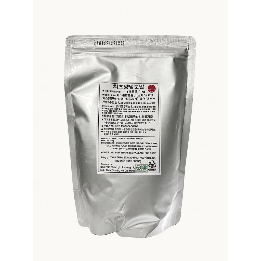 Bột phô mai lắc Hàn Quốc 100g dùng lắc khoai tây,gà rán,bánh gạo chiên lắc siêu ngon