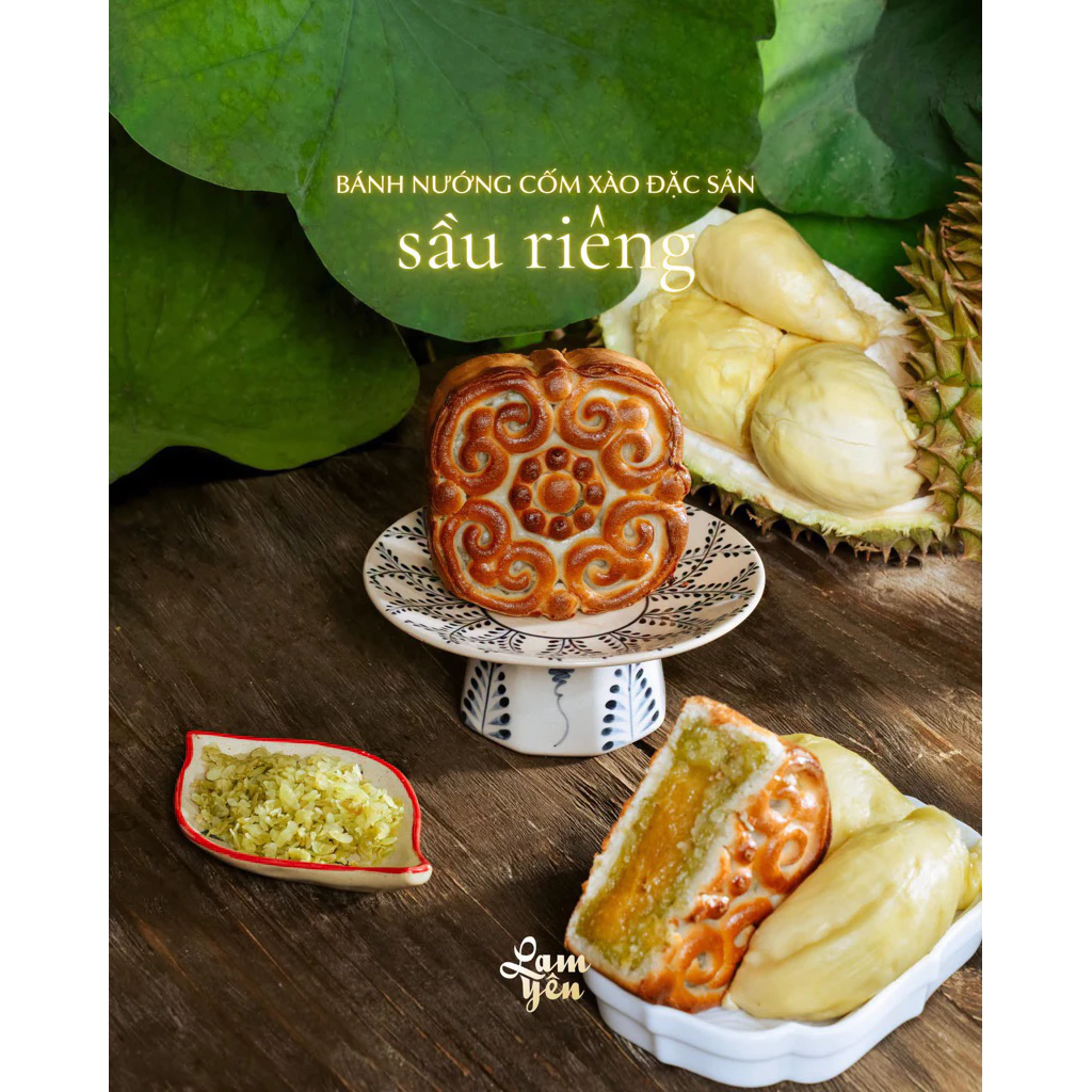 Bánh nướng Lam Yên Lava sầu riêng