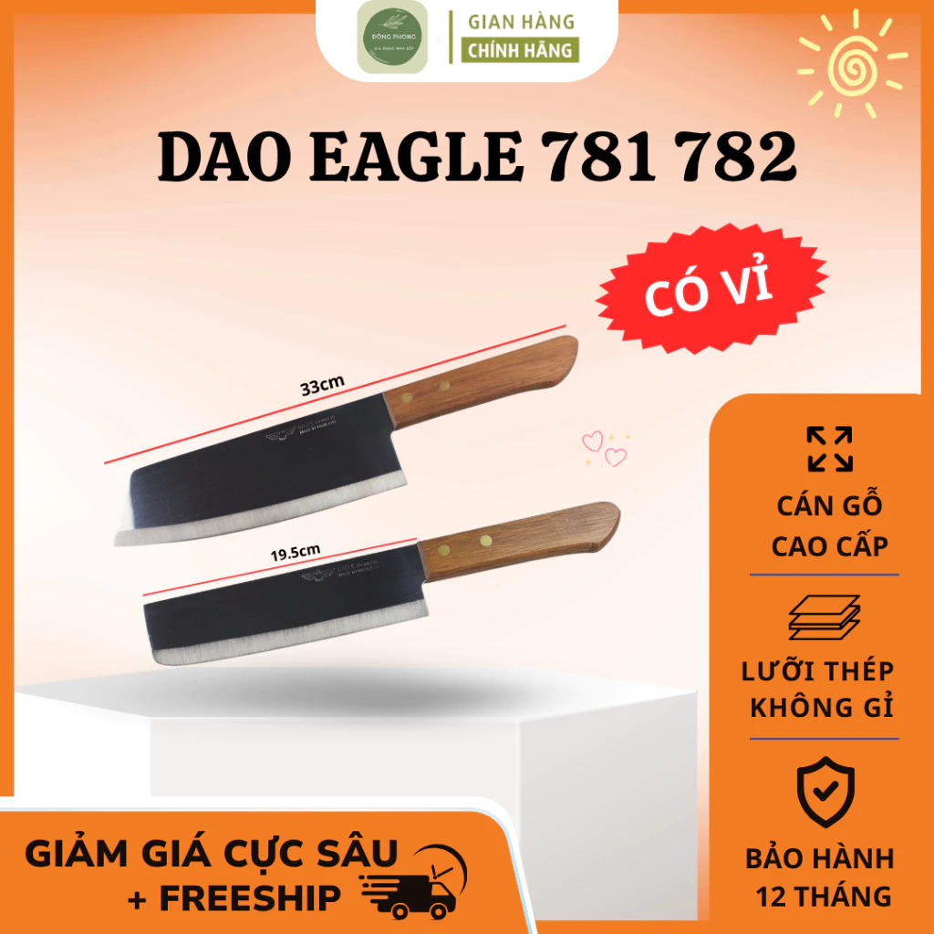 Dao Eagle 781 782 Dòng Sản Phẩm Xuất Khẩu, An Toàn Sức Khỏe Người Tiêu Dùng - Đông Phong