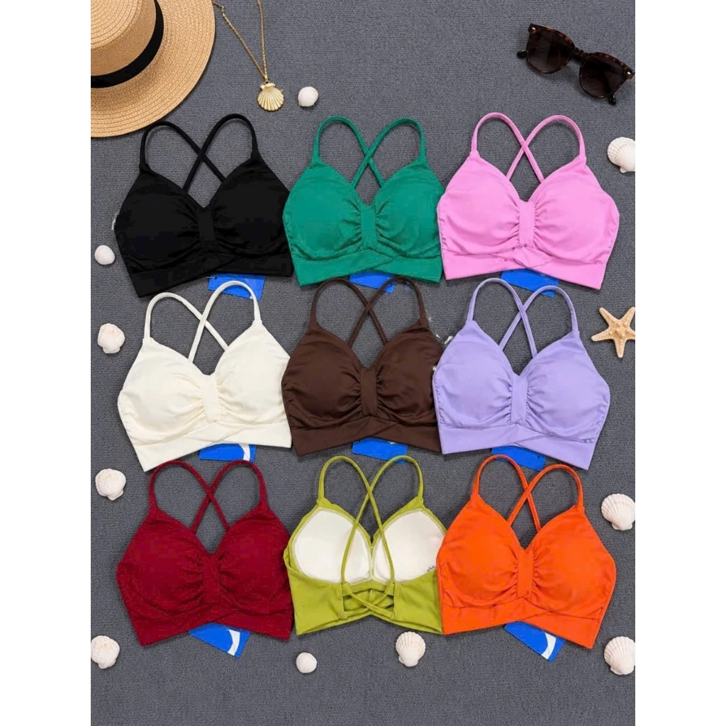Áo Bra tập Gym, Yoga, Erobic cho nữ  mút đúc, chất lulu, hàng quảng châu form chuẩn  AT013