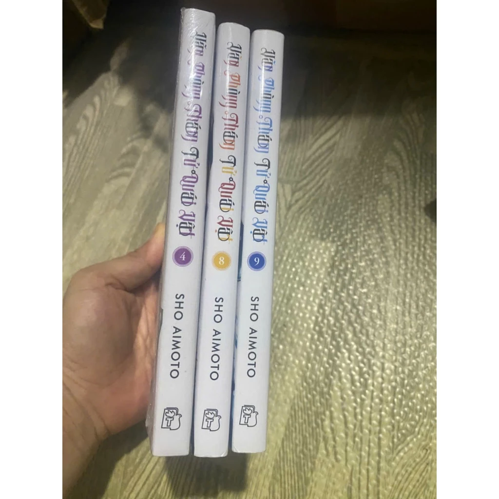 Combo 3q Vở Văn phòng thám tử quái vật 4,8,9
