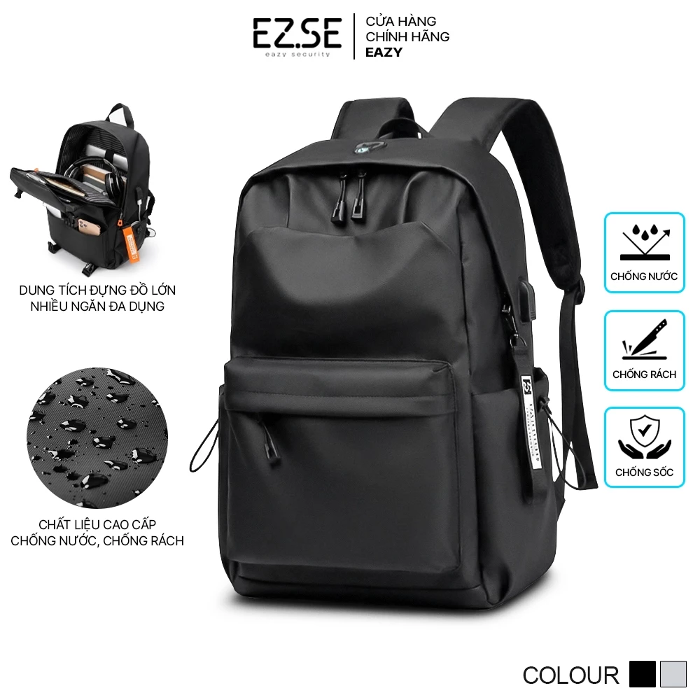 Balo thể thao chống nước nam nữ EAZY BLU05 Balo đi học đựng laptop 15.6 inch , Balo du lịch đựng đồ