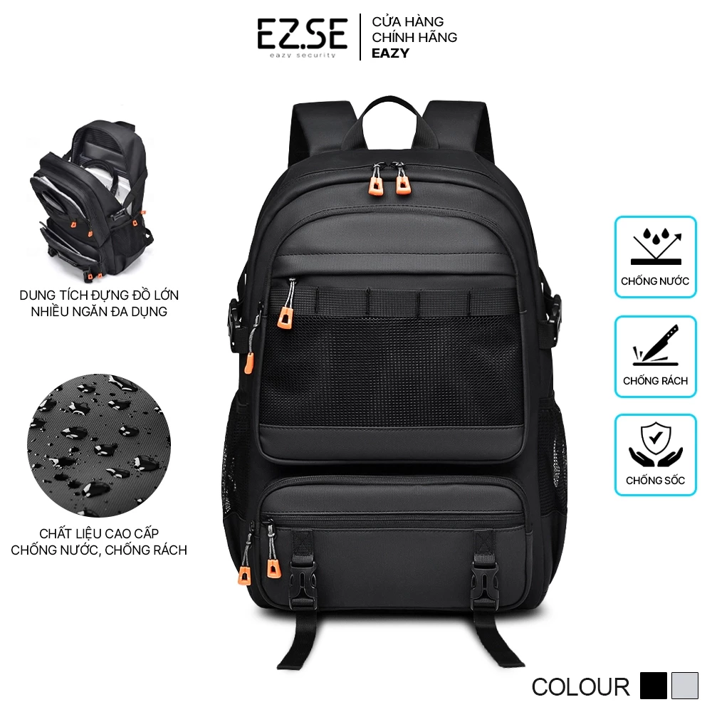 Balo thể thao chống nước nam nữ EAZY BLU11 Balo đi học đựng laptop 15.6 inch , Balo du lịch đựng đồ