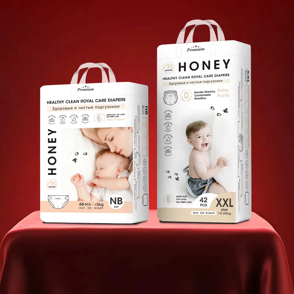 ✅ Tã Bỉm Honey Premium Chính Hãng - Quần, Dán, Size NB, S, M, L, XL, XXL, 3XL, 4XL, Voucher Extra