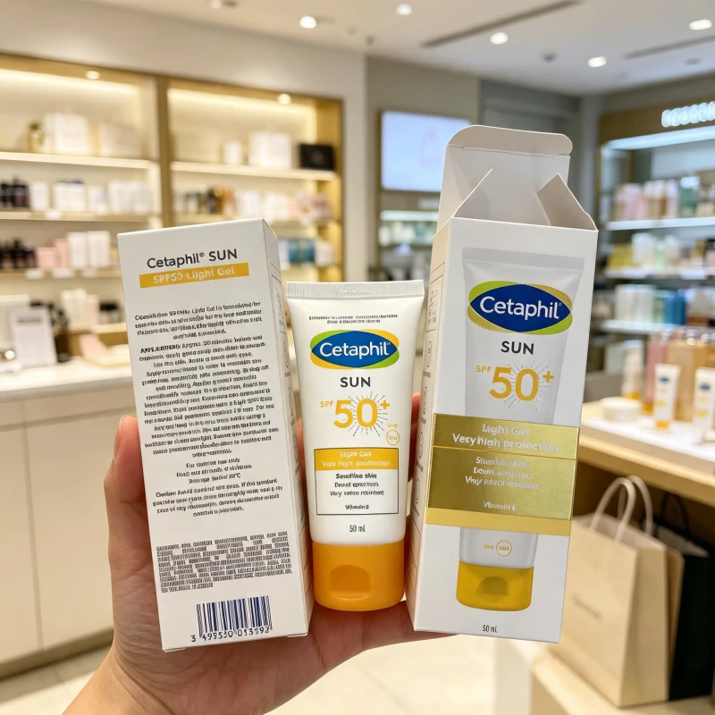 Gel Chống Nắng Cetaphil Sun SPF 50+ Light Gel 50ml Dịu Nhẹ Cho Làn Da Nhạy Cảm