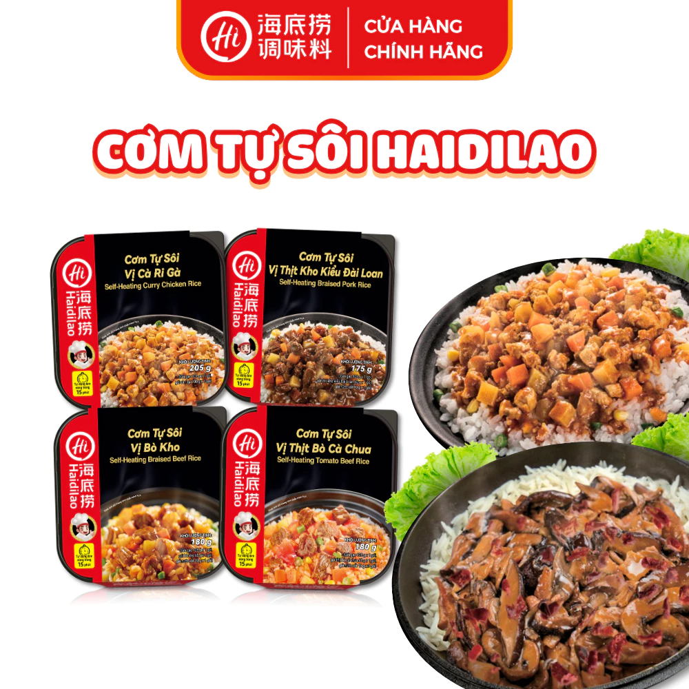 Cơm Và Lẩu Tự Sôi Haidilao Bữa Ăn Tiện Lợi Đủ Chất Cho Dân Văn Phòng, Sinh Viên [live]