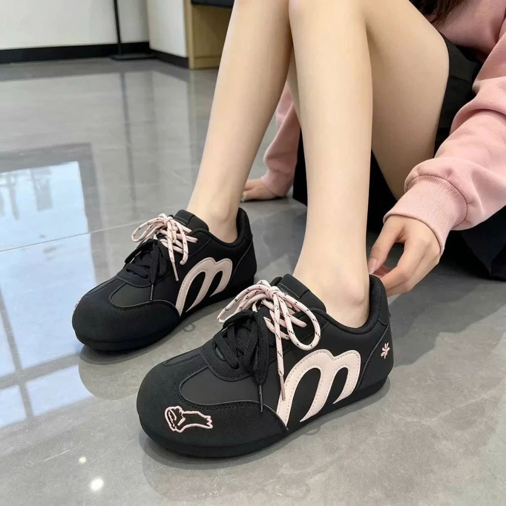 [ SVIP ] Giày Nữ Canvas Họa Tiết Mèo Cute - Tăng Chiều Cao 3cm, Hack Dáng  - Lù Store - G12