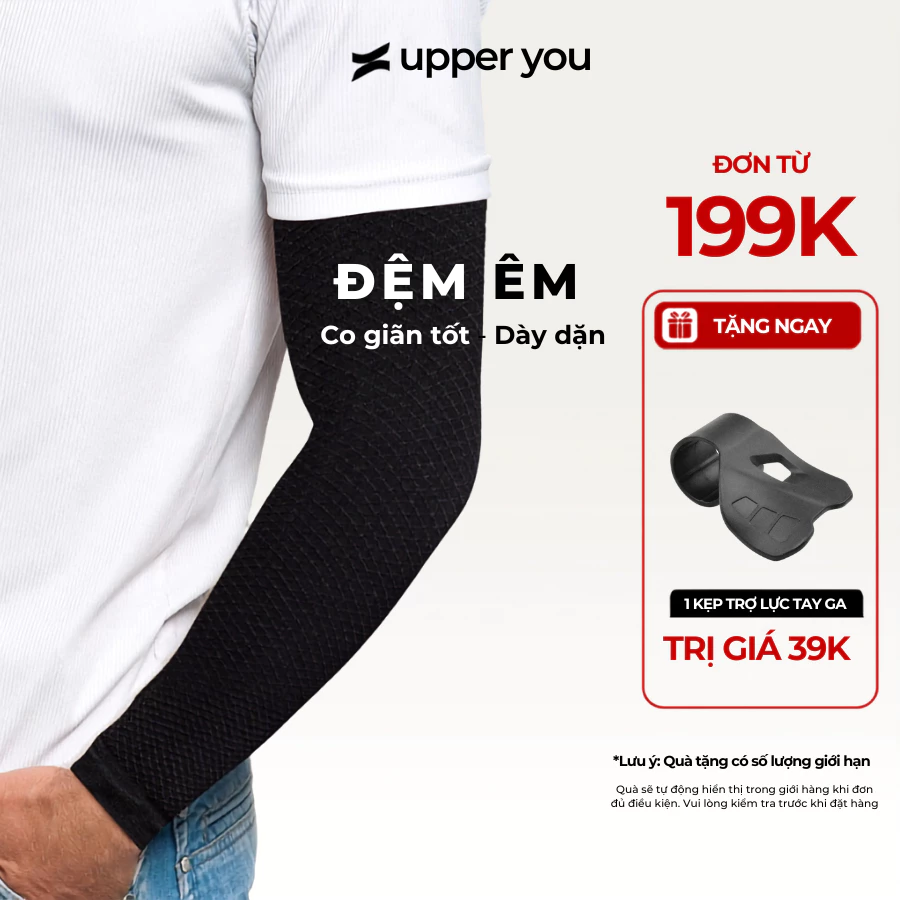 [TẶNG QUÀ ĐƠN 199K] [Combo3] Găng Tay Thể Thao Đệm Êm Dày Dặn Upper You Chống Nắng Co Giãn 4 Chiều - OTK03