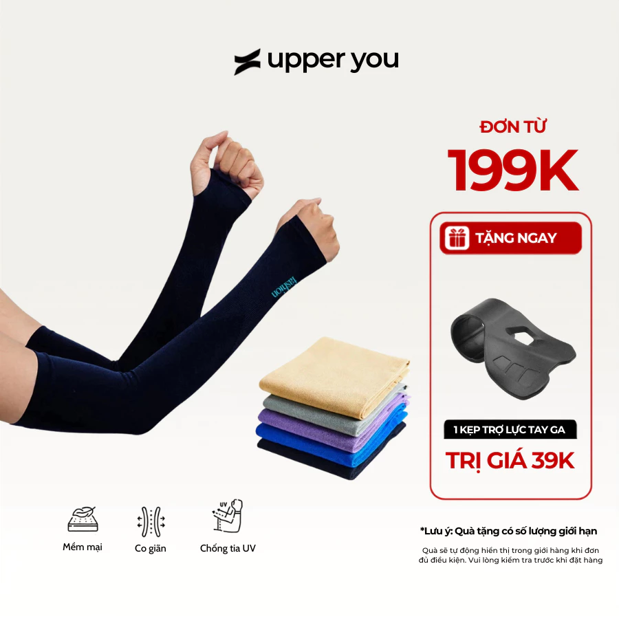 [TẶNG QUÀ ĐƠN 199K] Găng Tay Chống Nắng Basic Ống Tay Trơn Nhiều Màu Chống Tia UV Co Dãn Thấm Hút Mồ Hôi - OTZI