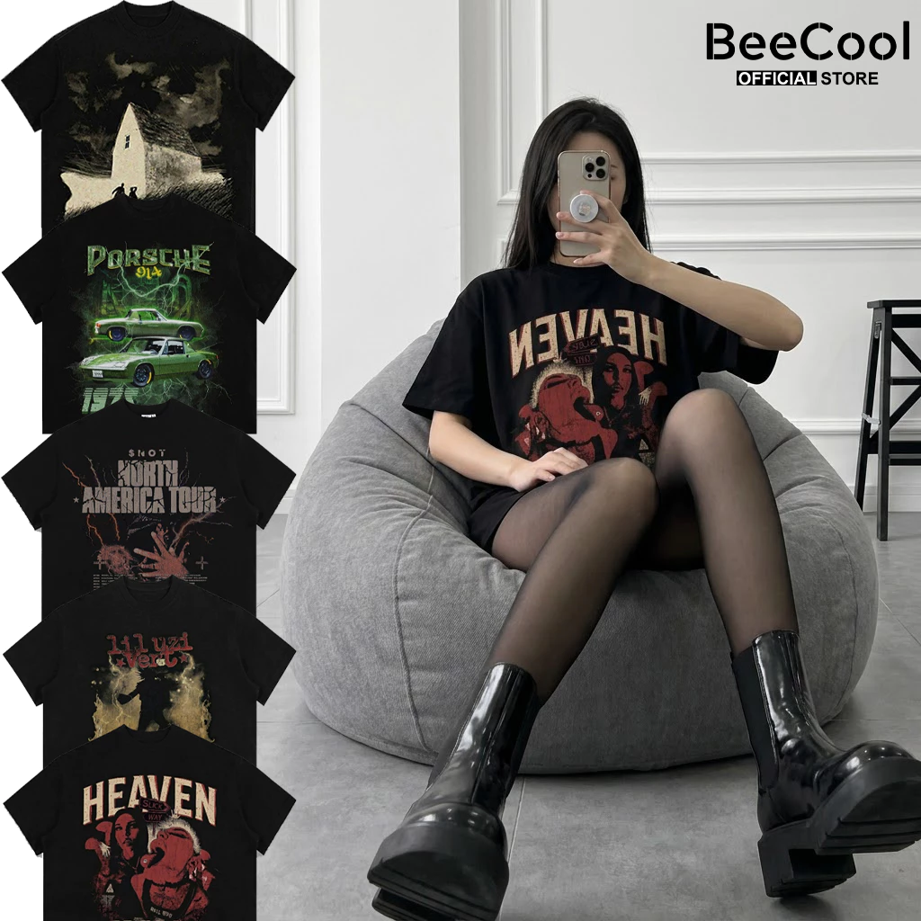 Áo Thun Form Big Boxy Cotton 100% - Local Brand BeeCool Store UNISEX